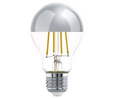 Eglo LED Žiarovka so zrkadlovým vrchlíkom A60 E27/7W/230V 2700K - Eglo 11834