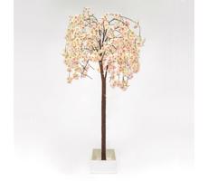 Eurolamp LED Vianočný dekoratívny umelý strom CHERRY TREE 84xLED/230V 1,7 m čerešňa