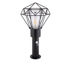 Globo Globo 31356S - Vonkajšia lampa so senzorom HORACE 1xE27/15W/230V IP44