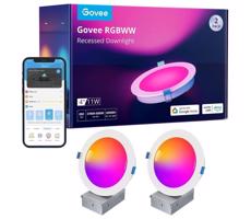 Govee Govee - SADA 2x LED RGBWW Podhľadové svietidlo LED/11W/230V Smart 2700-6500K