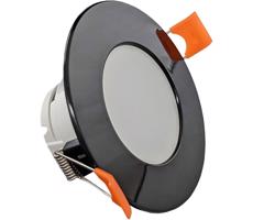 Greenlux LED Kúpeľňové podhľadové svietidlo LED/5W/230V 3000K IP65 čierna