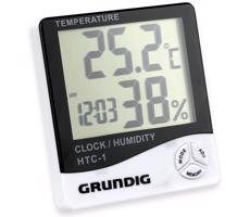 Grundig Grundig - Meteostanica s budíkom 1xAAA