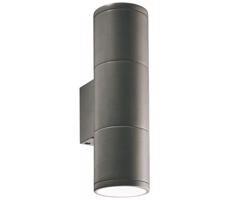 Ideal Lux Ideal Lux - Vonkajšie nástenné svietidlo GUN 2xGU10/35W/230V IP44 antracit