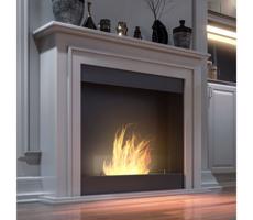 InFire InFire - BIO krb 90x112,5 cm 3kW biela