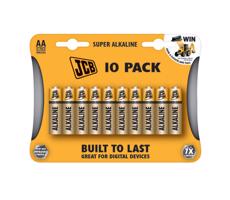 JCB-LR06-10B - 10 ks Alkalická batéria AA 1,5V