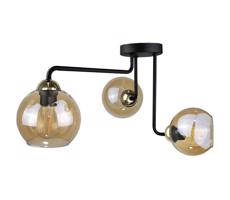 Keter Lighting Prisadený luster MONDE GOLD 3xE27/60W/230V