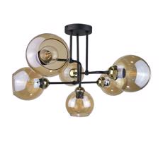 Keter Lighting Prisadený luster MONDE GOLD 6xE27/60W/230V