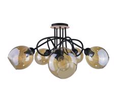 Keter Lighting Prisadený luster VENUS WOOD 5xE27/60W/230V