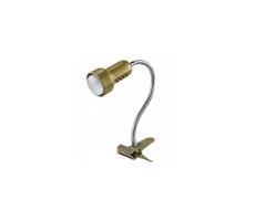 Lampa s klipom LOLEK 1xE14/24W/230V zlatá