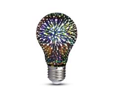 LED 3D Dekoračná žiarovka FILAMENT A60 E27/3W/230V 3000K