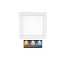 LED-CSQ-CCT/18W/BI - LED Stropné svietidlo RAFA LED/18W/230V IP44 biela