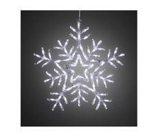 LED Dekorácia do okna SNOW FLAKE 90xLED/230V