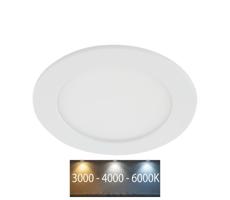 LED Kúpeľňové podhľadové svietidlo LED/12W/230V 3000/4000/6000K IP44