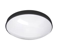 LED Kúpeľňové stropné svietidlo CIRCLE LED/24W/230V 4000K pr. 37 cm IP44 čierna