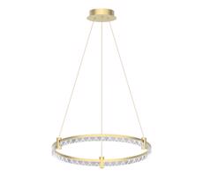 LED Luster na lanku ELEGANCE LED/36W/230V pr. 60 cm zlatá