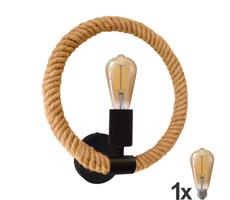 LED Nástenné svietidlo ROPE ARTHUR 1xE27/10W/230V