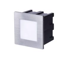 LED Orientačné vstavané svietidlo BUILT-IN štvorec 1xLED/1,5W/230V 4000K