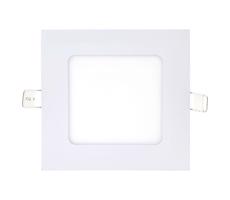 LED Podhľadové svietidlo SQUARE LED/6W/230V 6500K 11,8x11,8 cm biela