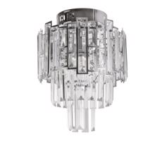 LED Prisadený luster 3xE27/60W/230V + 3xLED/3W/230V