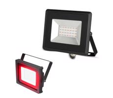 LED Reflektor LED/20W/230V IP65 červené svetlo