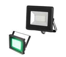 LED Reflektor LED/20W/230V IP65 zelené svetlo