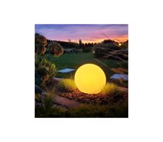 LED RGB Stmievateľná vonkajšia lampa GLOBO 1xE27/8,5W/230V pr. 30 cm IP44 + DO