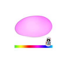 LED RGB Stmievateľná vonkajšia lampa LED/1W/230V 28cm IP67 + DO