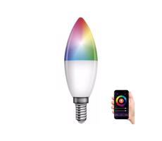 LED RGB Stmievateľná žiarovka GoSmart E14/4,8W/230V 2700-6500K Tuya