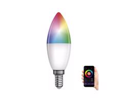 LED RGB Stmievateľná žiarovka GoSmart E14/4,8W/230V 2700-6500K Wi-Fi Tuya