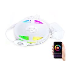 LED RGB Stmievateľný pásik LED/24W/230V 5m 3000-6000K Wi-Fi Tuya