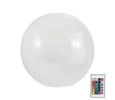 LED RGBW Solárna lampa BALL LED/3,2V pr. 20 cm IP65 + diaľkové ovládanie