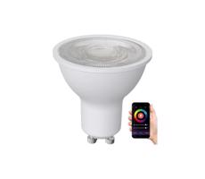 LED RGBW Stmievateľná žiarovka GU10/4,5W/230V 2700-6500K Wi-Fi Tuya