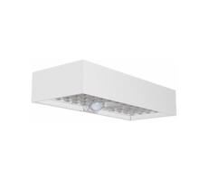 LED Solárne nástenné svietidlo so senzorom LED/6W/3,7V IP65 4000K biela