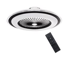 LED Stmievateľné stropné svietidlo s látorom ZONDA LED/48W/230V čierna + DO