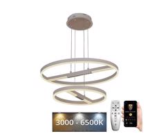 LED Stmievateľný luster na lanku LED/100W/230V 3000-6500K + diaľkové ovládanie