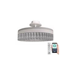 LED Stmievateľný prisadený luster LED/75W/230V 3000-6500K biela + diaľkové ovládanie