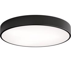 LED Stropné svietidlo CLEO LED/69W/230V 3000K pr. 60 cm čierna