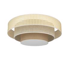 - LED Stropné svietidlo LUNETA LED/26W/230V pr. 60 cm 4000K ratan/béžová