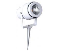 LED Vonkajšia lampa LED/12W/100-240V IP65 biela - zelené svetlo