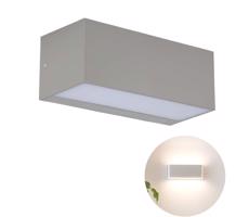 LED Vonkajšie nástenné svietidlo LED/12W/230V 6400K IP65