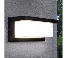 LED Vonkajšie nástenné svietidlo NEELY LED/12W/230V 4000K IP54 čierna