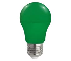 LED Žiarovka A50 E27/4,9W/230V zelená