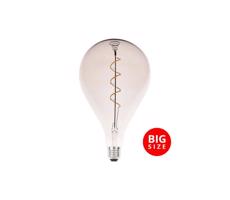 LED Žiarovka FILAMENT SPIRAL SMOKE A165 E27/4W/230V 2000K