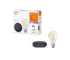 Ledvance Ledvance - Inteligentný reproduktor Google Nest Mini + LED Žiarovka SMART+ E27