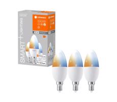 Ledvance SADA 3x LED Stmievateľná žiarovka SMART+ E14/5W/230V 2700K-6500K - Ledvance