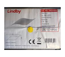 Lindby Lindby - LED Nástenné svietidlo SALKA 2xLED/2W/230V