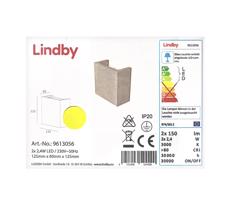 Lindby Lindby - LED Nástenné svietidlo YVA 2xLED/2,4W/230V