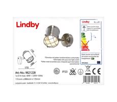 Lindby Lindby - LED Stmievateľné nástenné svietidlo EBBI 1xE14/5W/230V