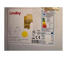 Lindby Lindby - Nástenná lampa AIDEN 1xE14/40W/230V + LED/3,1W/230V