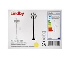 Lindby Lindby - Vonkajšia lampa 3xE27/100W/230V IP44